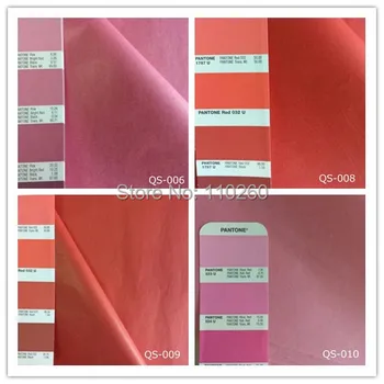 50x70 cm, 250pcs/masse, Watermelon Red Blandet ensfarvet serviet for gaveindpakning