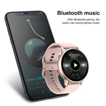 Smart Ur 2020 Fitness Tracker Smartwatch Mænd, Kvinder Mode, Fuld Touch Smart Ur Android IOS Brugerdefinerede Ringer pulsmåler