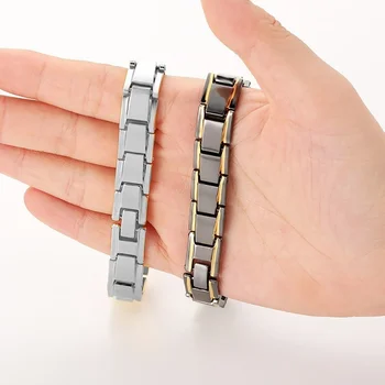 Europæiske Og Amerikanske Mænd ER Magnetisk Armbånd med Magnetisk Hæmatit Titanium Stål Armbånd Aftagelig Gøre Droppe 2020 Ny