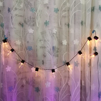 2020 Led String Lys Pære Varm Hvid Belysning Af Udendørs Jule Lys Indretning, Indendørs Væglamper Bryllup