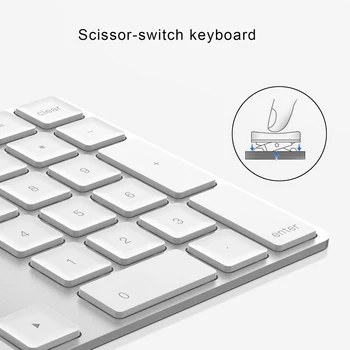 18-Tasten på det Numeriske Tastatur for Numpad USB-HUB Digitale Tastatur til Laptop, Desktop PC Ultra Slim numerisk tastatur til den Regnskabsmæssige Tilbehør