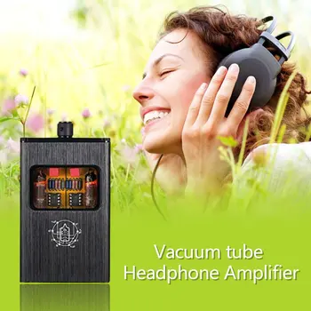 GT39 Vacuum Tube Hovedtelefon Forstærker Bærbare hovedtelefonforstærker Dual-Mono-Balanceret Stereo Audio-Forstærker