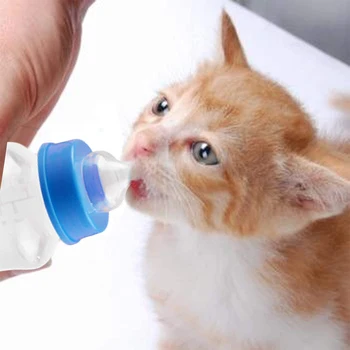 150 ml til Kat Hund Mælk Flaske dyrefoder flaske Flaske Selskabsdyr Hvalp, Killing Baby Dyr-Arkføderen Kæledyr Fodrer Flaske