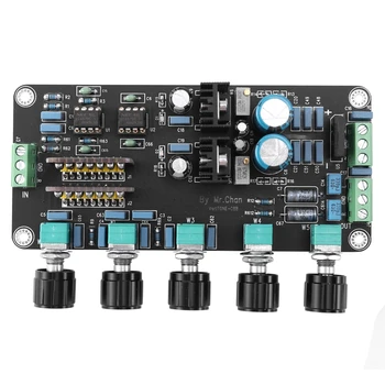 Preamp Tone Bord OP-AMP Stereo-Forstærker Volumen, Tone-Kontrol OPA2604 AD827JN med LM317+LM337 Kredsløb