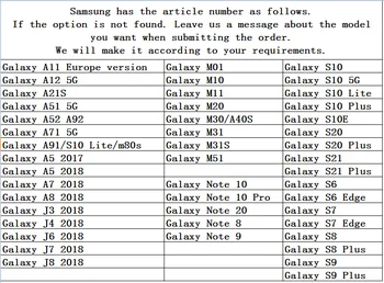 Hårdt PC TPU Telefon etuier til Samsung Galaxy J3 J4 J6 J7 J8 2018 A11 A21S A51 A71 A91 A5 A7 A8 Tasker Animationsfilm Krydderi og Ulven