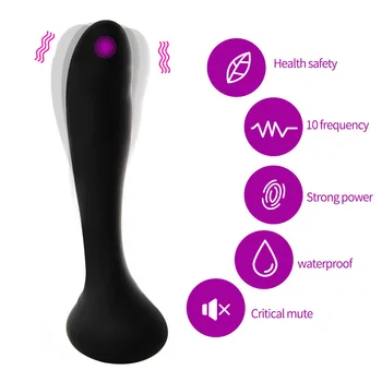 APHRODISIA G-Spot Massager Voksen Anal Sex Legetøj 10 Speed Trådløs Fjernbetjening Vibrator Poweful For Kvinder Onani Legetøj