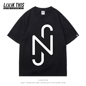 Neymar 2021 Sommeren Kvinder ' s T-shirt Plus Size Kvinde Korte Ærmer Oversize t-shirts Harajuku Streetwear Graphic Tee Løs Top