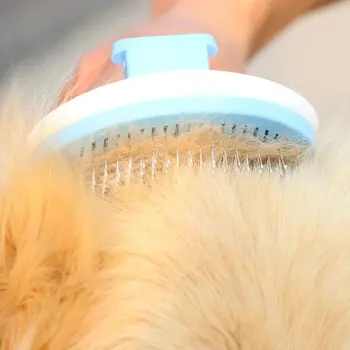 Nål selvrensende Pet hårfjerning Kam Skønhed Børste Anti-slip Flydende Hår Artefakt Rengøring Leverer Høj Kvalitet Hot Salg