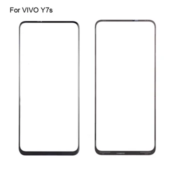 2STK For VIVO Y7s Foran LCD-Glas Linse touchscreen Til VIVO Y 7s Touch screen Panel Ydre Skærm Glas uden flex VivoY7S
