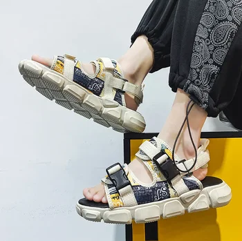 Mænd Kiler Sandaler Camo Sko Mode Herre Casual Sneakers, Sandaler, Non-slip Platform Designer Tøfler Nye Brand Sandaler 2021