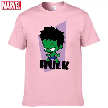 Marvel Avengers Hulk T-shirt Komfortable, Åndbar bomuld Mode tøj til teens Sommer Toppe til Mænd t-shirt #154