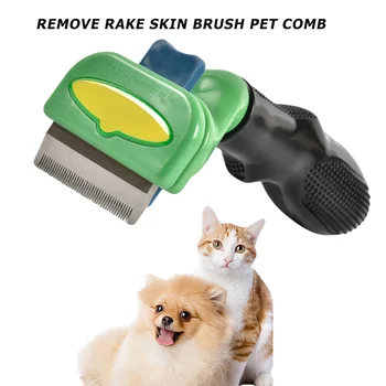 Pet Hår Kaste Kam Hund, Kat Grooming Brush Tool Furmins Fjernelse af Hår Kam til Hunde, Katte Pet Supplies