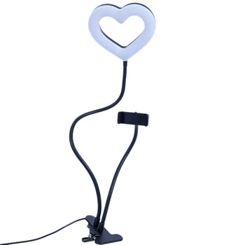 6-Tommer-USB-Fyld Lys Dæmpes Transportabel LED Lampe for Skønhed YouTube Live Broadcast Fyld Lys Klip Lampe bordlampe