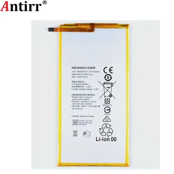 For Huawei S8 S8-701W 701U Batteri HB3080G1EBC HB3080G1EBW 4650/4800mah Indbygget Batterie Batería Akkumulator med værktøjer