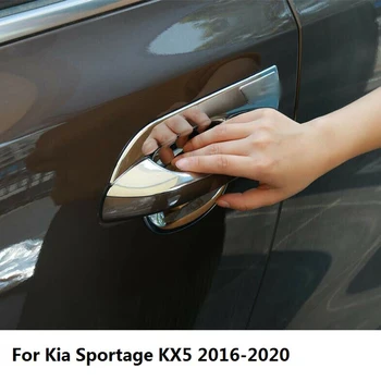 KIA Sportage KX5 2016-2020 Bilens dørhåndtag Bowl Cup Beskyttelse Cover Trim Støbning Tilbehør