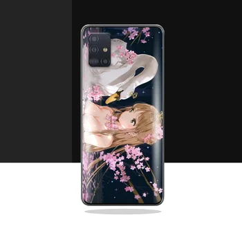 Anime Illustration Piger Phone Case For Samsung Galaxy A72 A51 A52 A31 A70 A60 A50 A50S A30S A10, A20 4G 5G Ultra-Tynd
