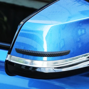 Carbon Fiber Bil Døren Anti-kollision Kofanger Strip For Ford Focus 2 3 Mondeo Ecosport Kuga Fiesta Mk4 Mustang Mk3 Fusion