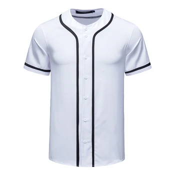 Herre Baseball-Shirt 2021 Sommeren Nye Løs, kortærmet T-Shirt Mænd Streetwear Harajuku Baseball Jersey Mænd t-Shirt Homme XXL