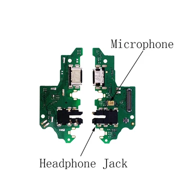 For Huawei Honor9X/9X Pro/Huawei Y9S-USB-opladerstik Bord Modul Med Hovedtelefon Jack Lyd Med Mikrofonen Reservedele