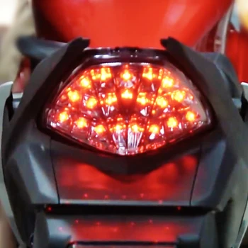 LED Hale stoplys Blinklys blinklys Integreret Lampe Til Honda CBR125R CBR150R CBR250R CBR300R CB300F Motorcykel Tilbehør