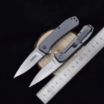 Kershaw 3870 Folde Pocket Kniv Militære taktiske Camping Jagt Knive Survivle Utility Lomme Mini EDC værktøjer Multi Knive