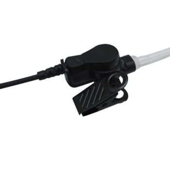 Kvalitet RHF 617-1N 3,5 mm-MODTAGER/LYT KUN Overvågning Headset Ørestykke med Klare Akustiske Spole Rør Ørepropper Lyd-Kit