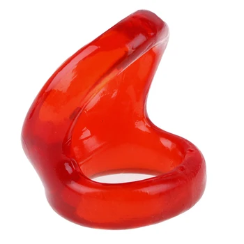 Mandlige Sex-Legetøj Silikone Cock Dobbelt Ring til Penis Udvidelsen Kondomer Dobbelt Bundet Erektion Forsinkelse Extender Kyskhedsbælte