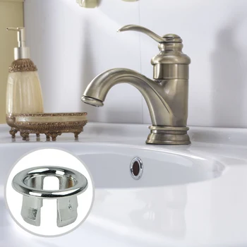 10 Stk håndvask Håndvask Stik Hul Afløb Filter Overløb Dække Prop til Køkken Badeværelse K9Store