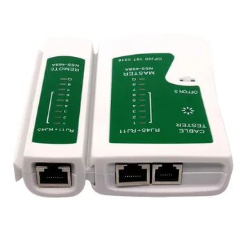 RJ45 netværkskabel Tester RJ11 Cat5 Cat6 LAN Wire Telefon Linje Detektor Tracker Ethernet-Test Værktøj med LED-Indikator