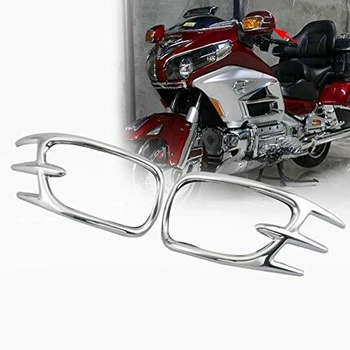 Chrome Motorcykel Tur Signal Lys, Dekoration Trim Sag til Honda GL1800 Goldwing GL 1800 2001-2011