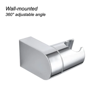 Håndbruser Spray Hoved Holderen vægbeslag Til Badeværelse håndsprøjte Justerbar ABS 360 Graders bruseholder