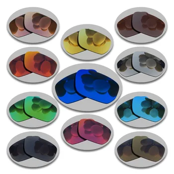 Polariseret Replacement Linse Til Oakley Style Skifte Solbriller Ramme I Ægte Farver Spejlede Belægning - Brun Muligheder
